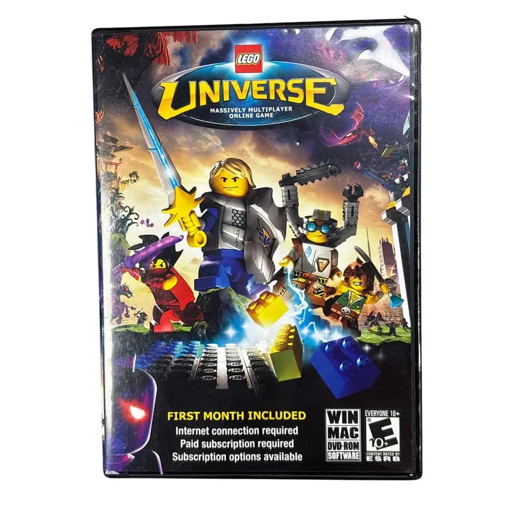 Lego Universe Massively Multiplayer Online Game DVD-ROM for PC/MAC Complete CIB